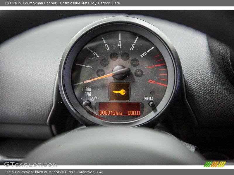 Cosmic Blue Metallic / Carbon Black 2016 Mini Countryman Cooper