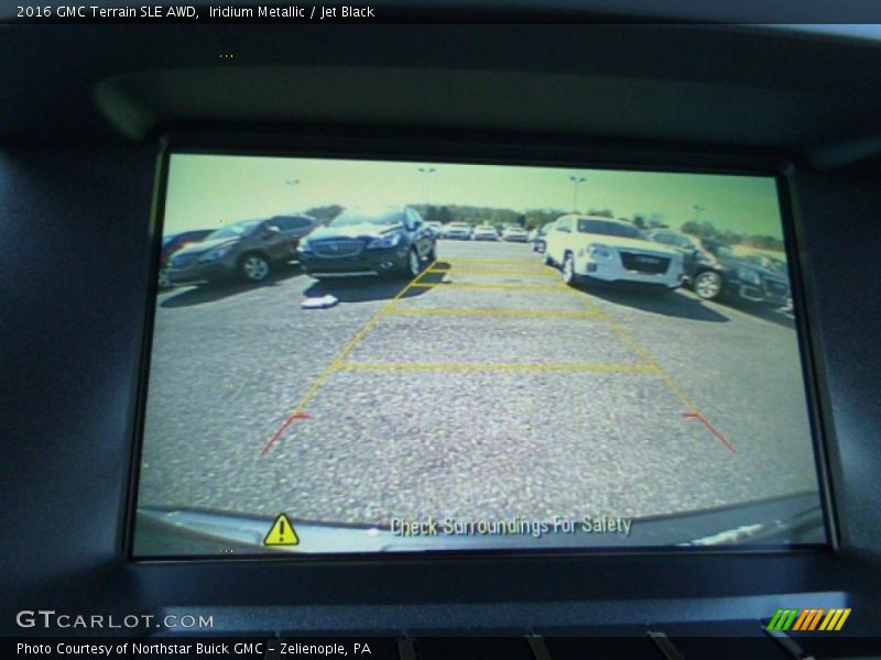 Iridium Metallic / Jet Black 2016 GMC Terrain SLE AWD