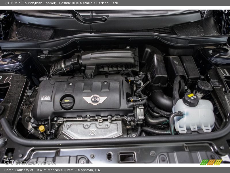 Cosmic Blue Metallic / Carbon Black 2016 Mini Countryman Cooper