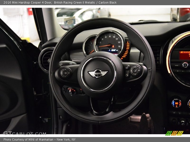 British Racing Green II Metallic / Carbon Black 2016 Mini Hardtop Cooper 4 Door