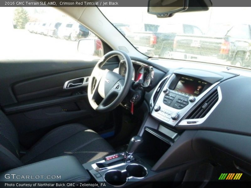 Crimson Red Tintcoat / Jet Black 2016 GMC Terrain SLE AWD