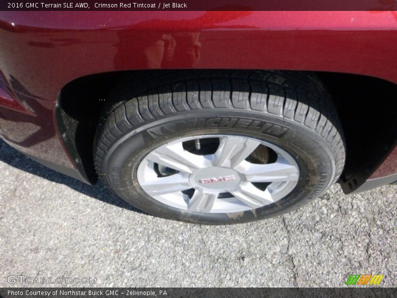 Crimson Red Tintcoat / Jet Black 2016 GMC Terrain SLE AWD
