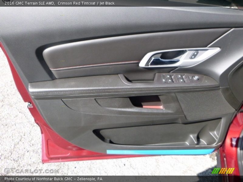 Crimson Red Tintcoat / Jet Black 2016 GMC Terrain SLE AWD