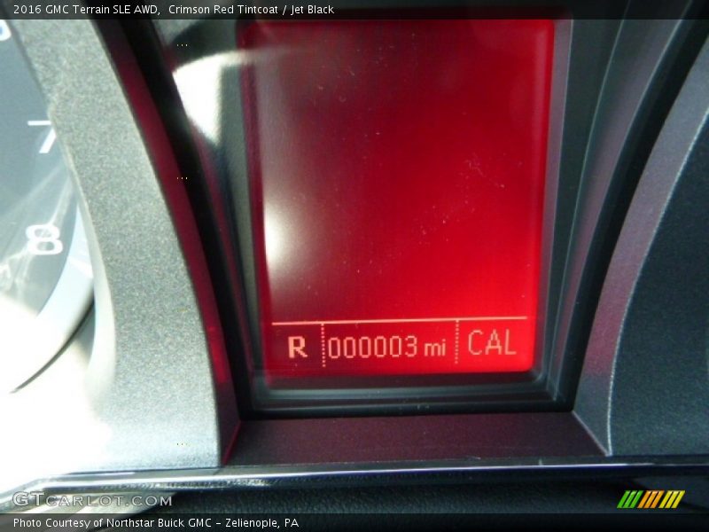 Crimson Red Tintcoat / Jet Black 2016 GMC Terrain SLE AWD