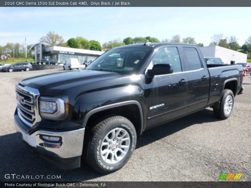Onyx Black / Jet Black 2016 GMC Sierra 1500 SLE Double Cab 4WD