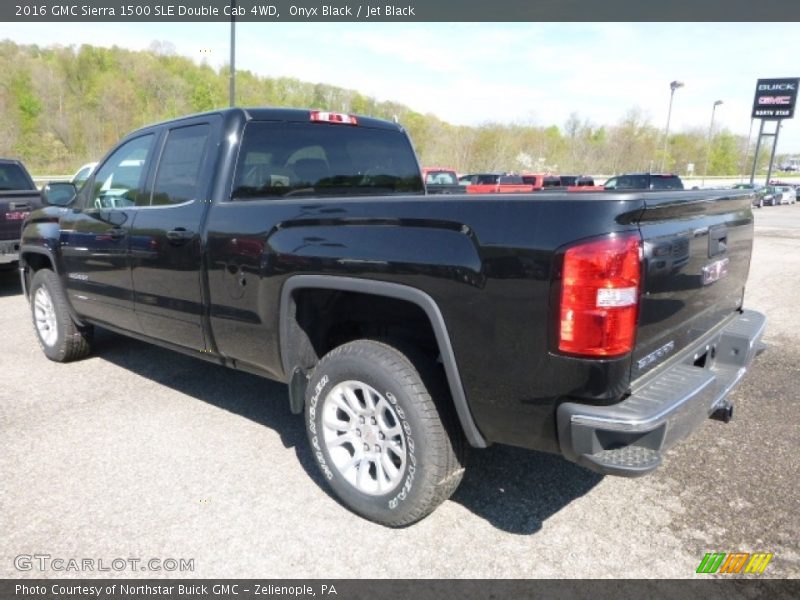 Onyx Black / Jet Black 2016 GMC Sierra 1500 SLE Double Cab 4WD