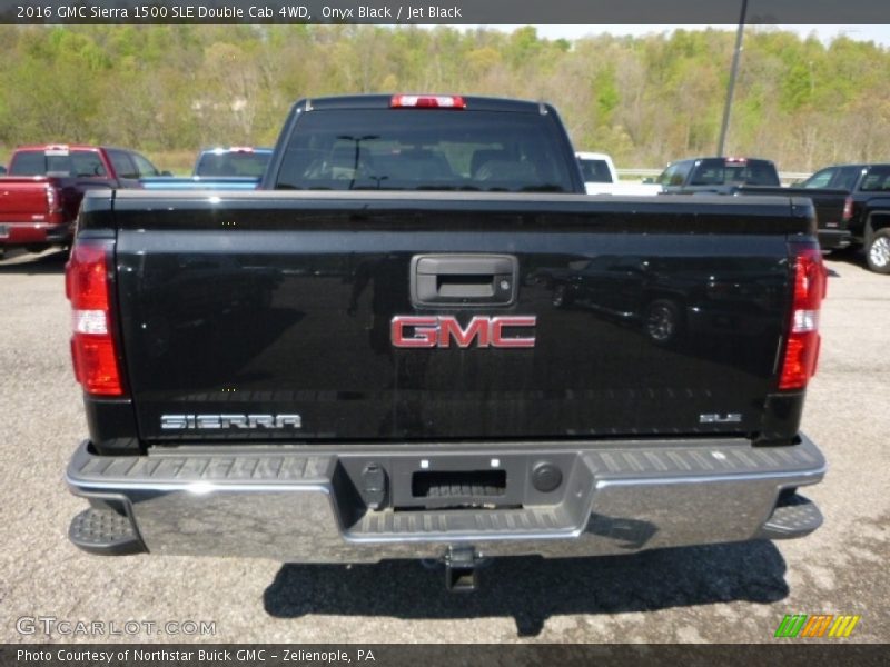 Onyx Black / Jet Black 2016 GMC Sierra 1500 SLE Double Cab 4WD