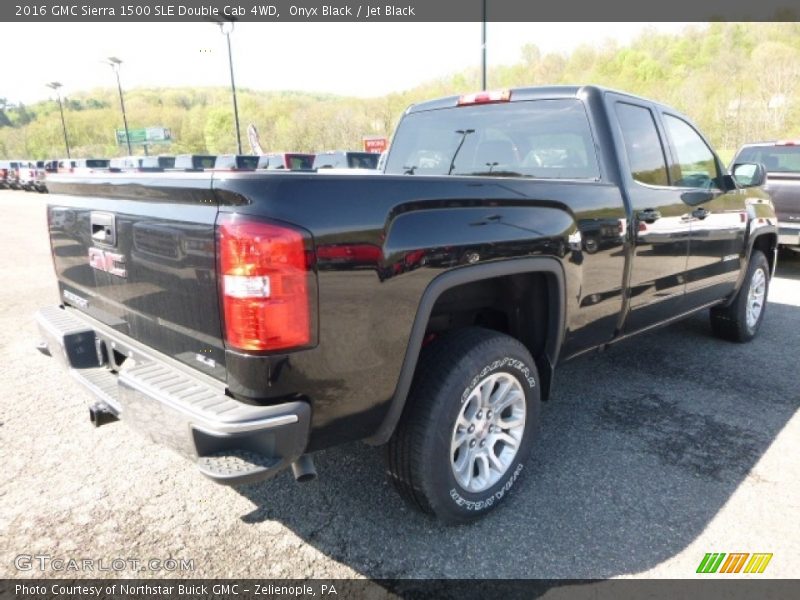 Onyx Black / Jet Black 2016 GMC Sierra 1500 SLE Double Cab 4WD