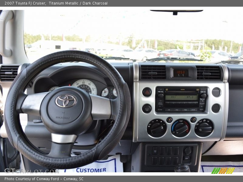 Titanium Metallic / Dark Charcoal 2007 Toyota FJ Cruiser