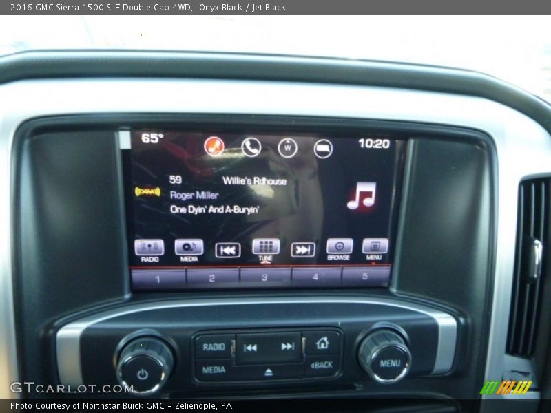 Onyx Black / Jet Black 2016 GMC Sierra 1500 SLE Double Cab 4WD