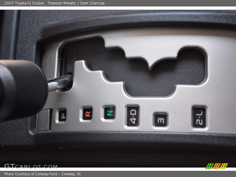 Titanium Metallic / Dark Charcoal 2007 Toyota FJ Cruiser