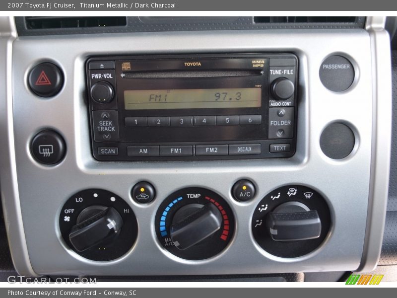 Titanium Metallic / Dark Charcoal 2007 Toyota FJ Cruiser