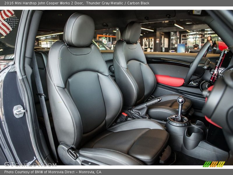 Thunder Gray Metallic / Carbon Black 2016 Mini Hardtop John Cooper Works 2 Door