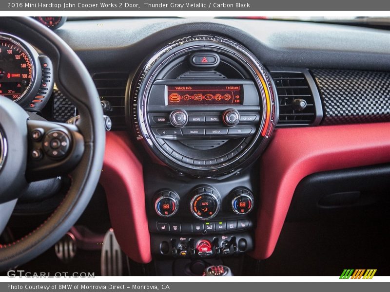Thunder Gray Metallic / Carbon Black 2016 Mini Hardtop John Cooper Works 2 Door