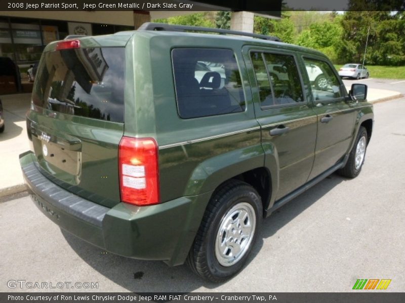 Jeep Green Metallic / Dark Slate Gray 2008 Jeep Patriot Sport