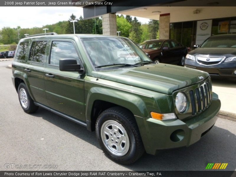 Jeep Green Metallic / Dark Slate Gray 2008 Jeep Patriot Sport