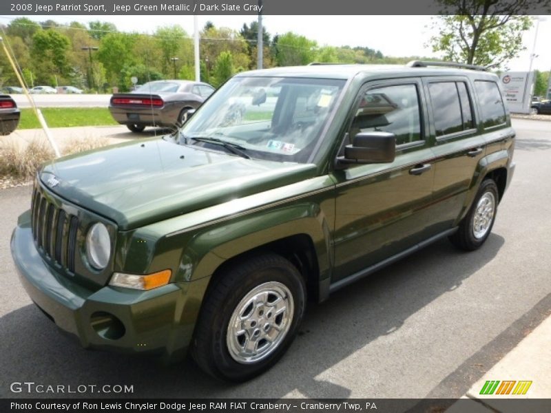 Jeep Green Metallic / Dark Slate Gray 2008 Jeep Patriot Sport