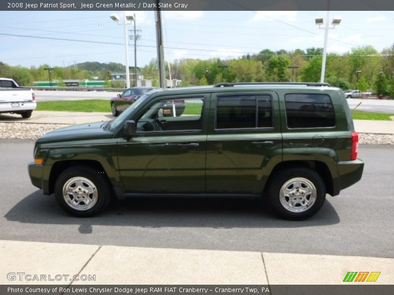 Jeep Green Metallic / Dark Slate Gray 2008 Jeep Patriot Sport