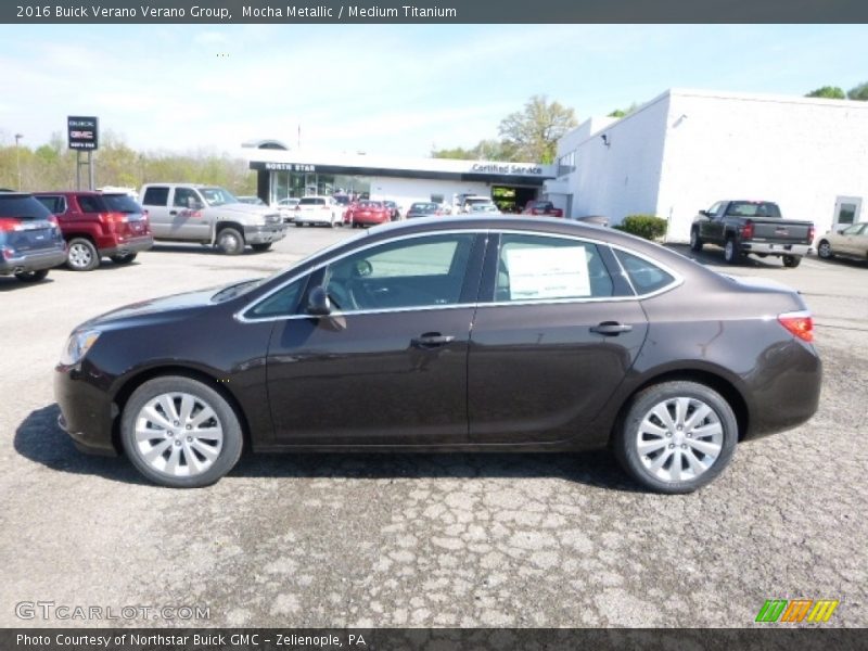 Mocha Metallic / Medium Titanium 2016 Buick Verano Verano Group