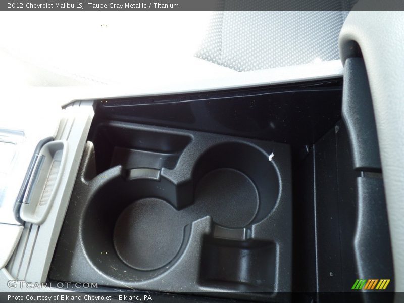Taupe Gray Metallic / Titanium 2012 Chevrolet Malibu LS