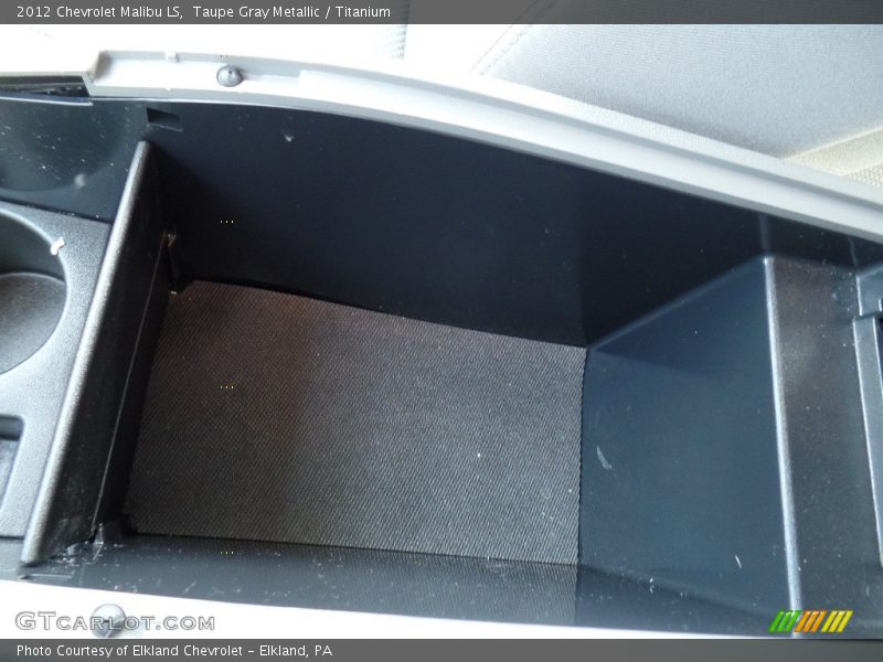 Taupe Gray Metallic / Titanium 2012 Chevrolet Malibu LS