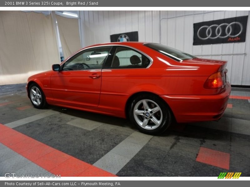Bright Red / Sand 2001 BMW 3 Series 325i Coupe