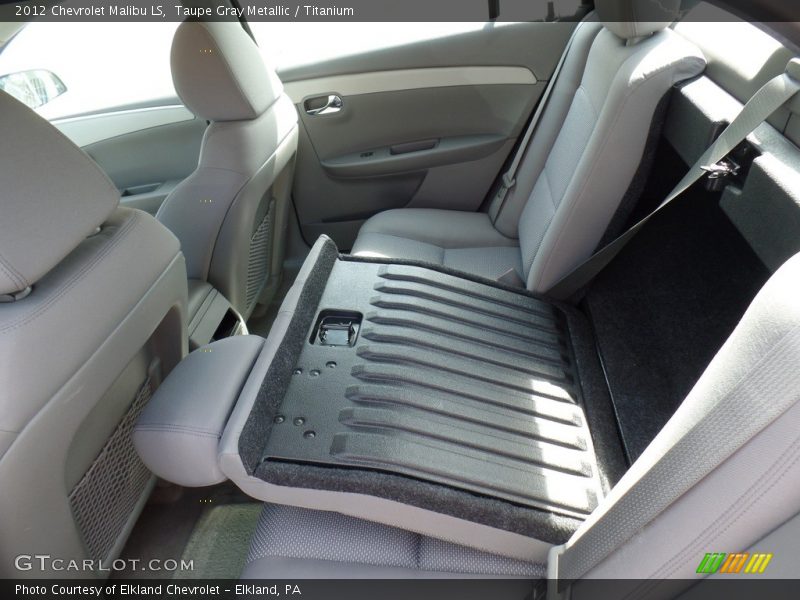 Taupe Gray Metallic / Titanium 2012 Chevrolet Malibu LS