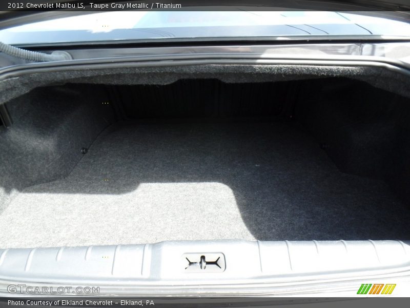 Taupe Gray Metallic / Titanium 2012 Chevrolet Malibu LS