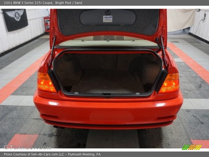 Bright Red / Sand 2001 BMW 3 Series 325i Coupe