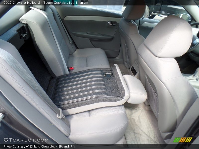 Taupe Gray Metallic / Titanium 2012 Chevrolet Malibu LS
