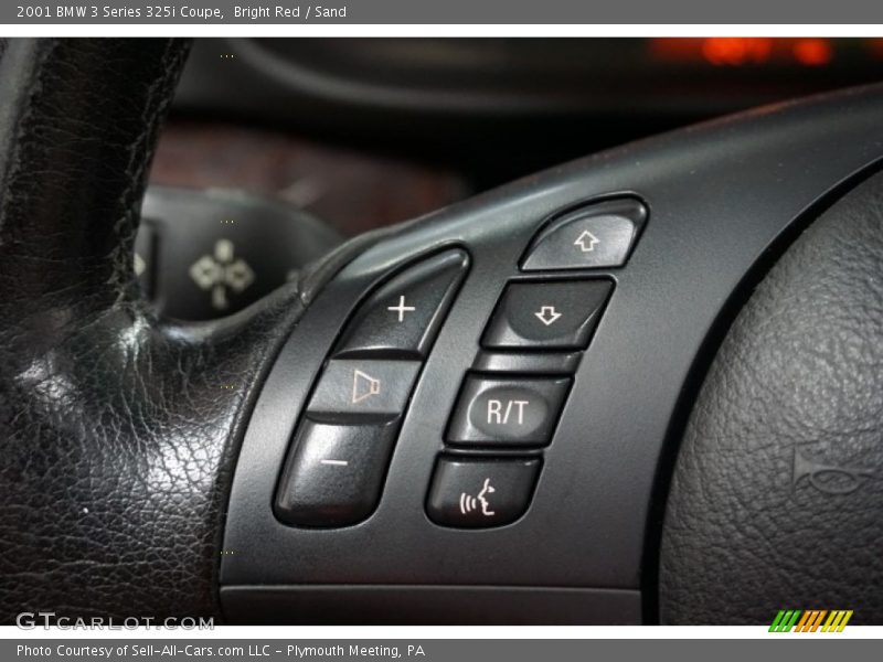 Bright Red / Sand 2001 BMW 3 Series 325i Coupe
