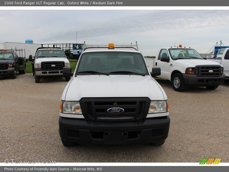 Oxford White / Medium Dark Flint 2006 Ford Ranger XLT Regular Cab