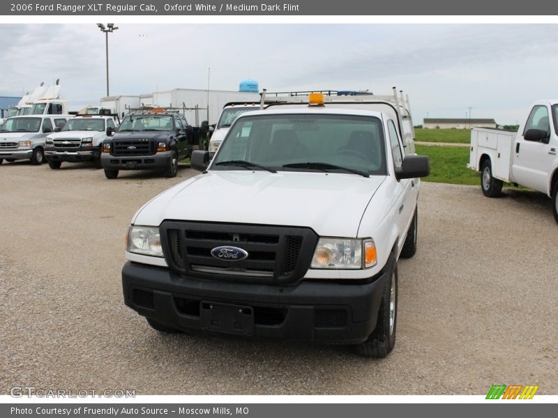 Oxford White / Medium Dark Flint 2006 Ford Ranger XLT Regular Cab