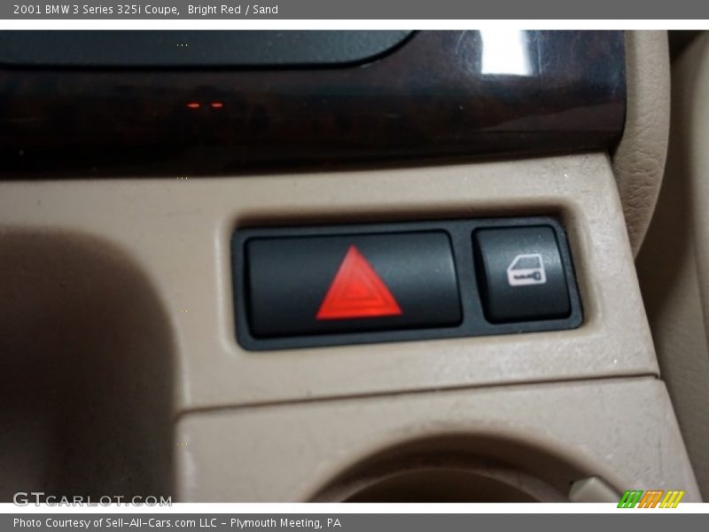 Bright Red / Sand 2001 BMW 3 Series 325i Coupe