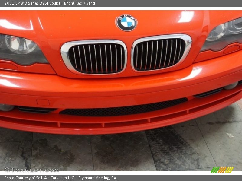 Bright Red / Sand 2001 BMW 3 Series 325i Coupe