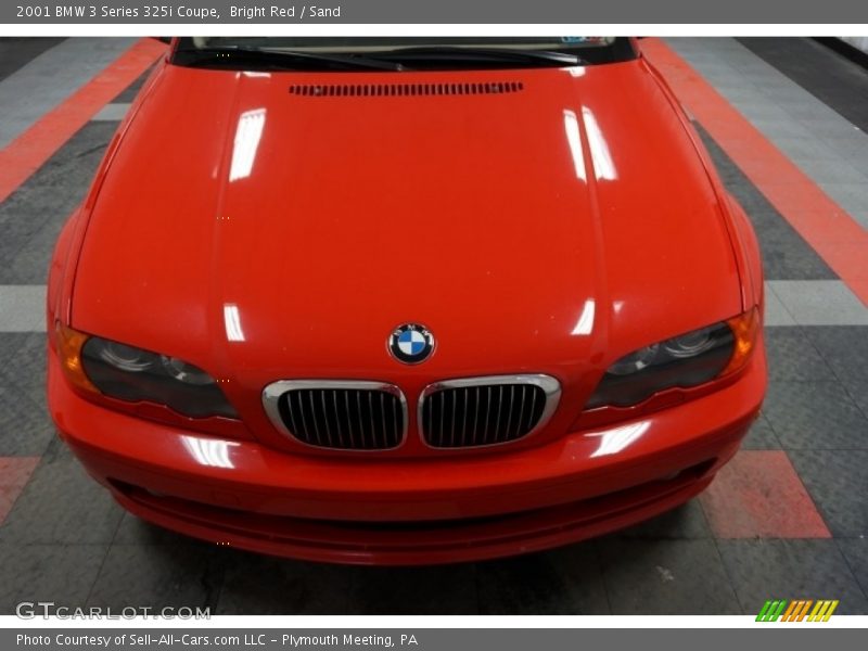 Bright Red / Sand 2001 BMW 3 Series 325i Coupe