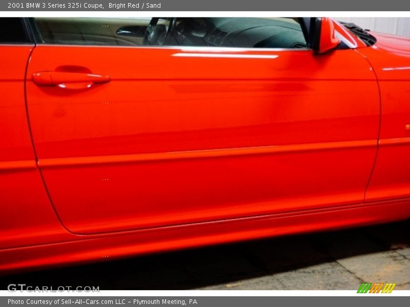 Bright Red / Sand 2001 BMW 3 Series 325i Coupe