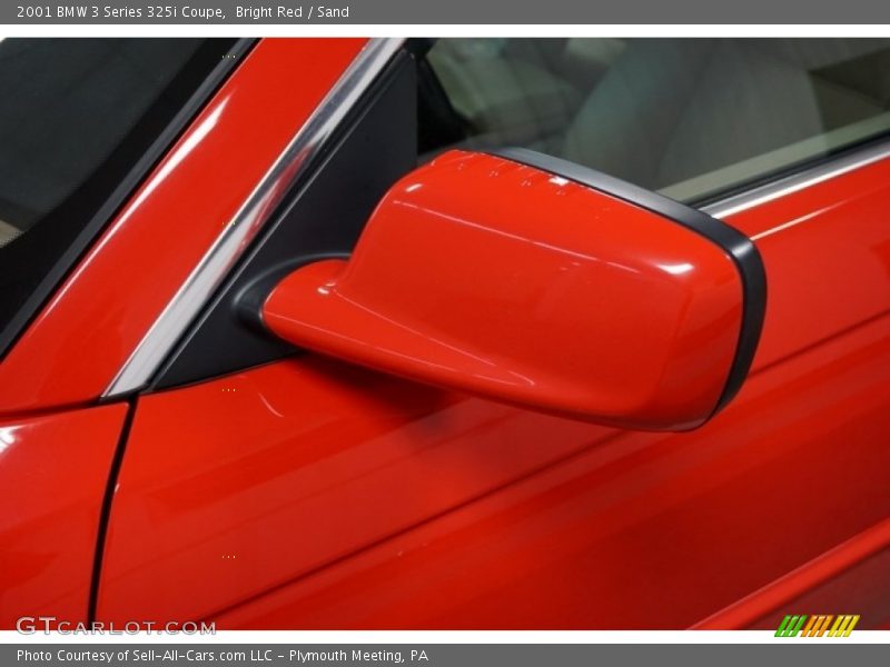 Bright Red / Sand 2001 BMW 3 Series 325i Coupe