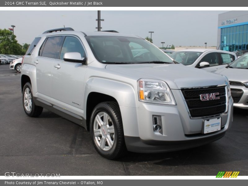 Quicksilver Metallic / Jet Black 2014 GMC Terrain SLE