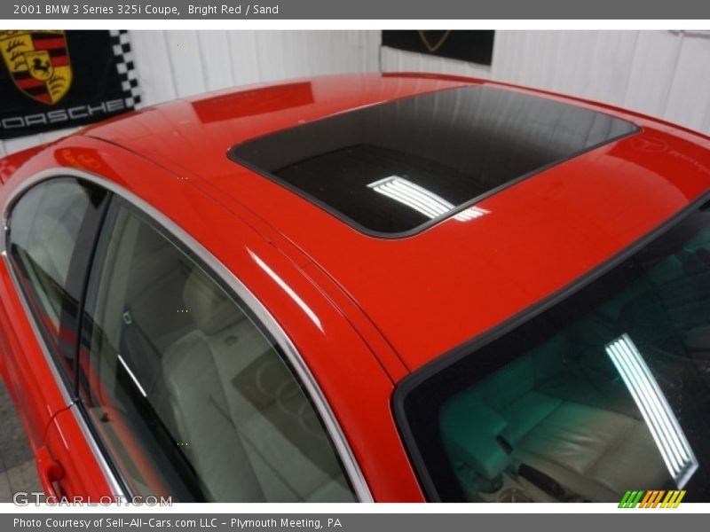Bright Red / Sand 2001 BMW 3 Series 325i Coupe