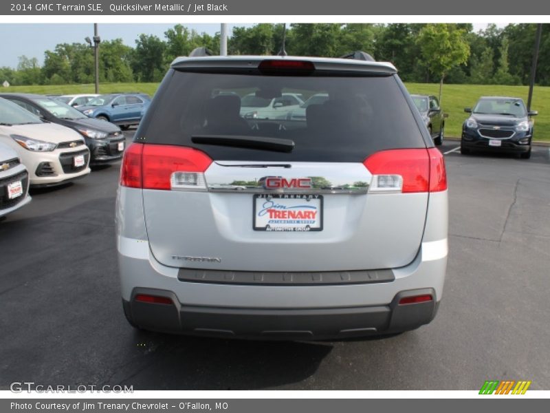 Quicksilver Metallic / Jet Black 2014 GMC Terrain SLE