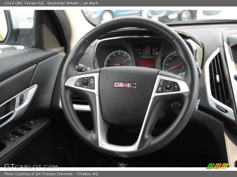 Quicksilver Metallic / Jet Black 2014 GMC Terrain SLE