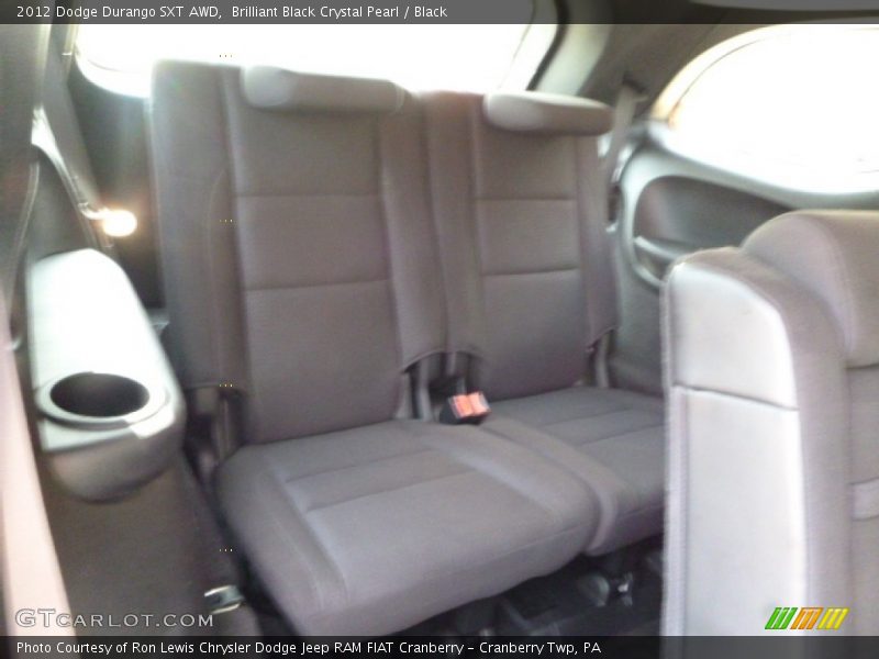Brilliant Black Crystal Pearl / Black 2012 Dodge Durango SXT AWD