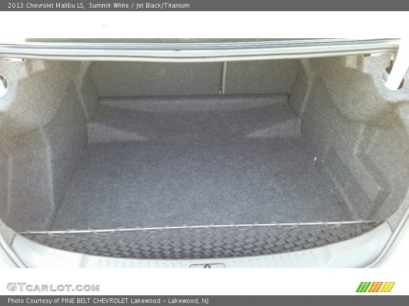 Summit White / Jet Black/Titanium 2013 Chevrolet Malibu LS