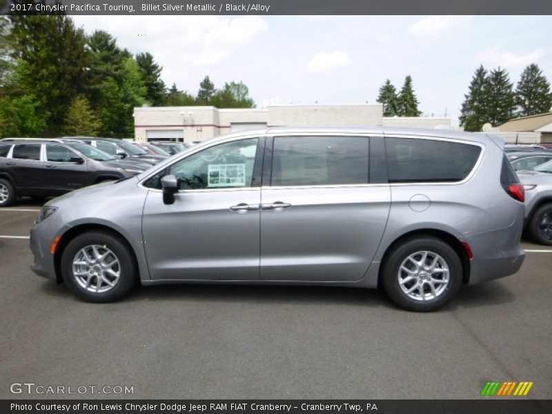 Billet Silver Metallic / Black/Alloy 2017 Chrysler Pacifica Touring