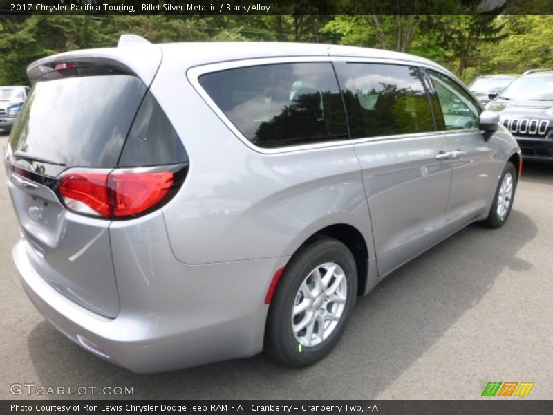 Billet Silver Metallic / Black/Alloy 2017 Chrysler Pacifica Touring