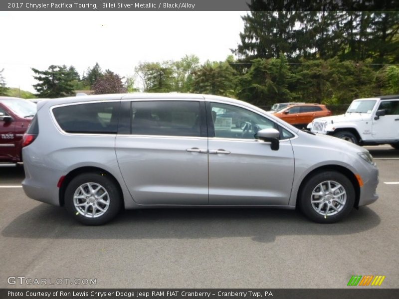 Billet Silver Metallic / Black/Alloy 2017 Chrysler Pacifica Touring