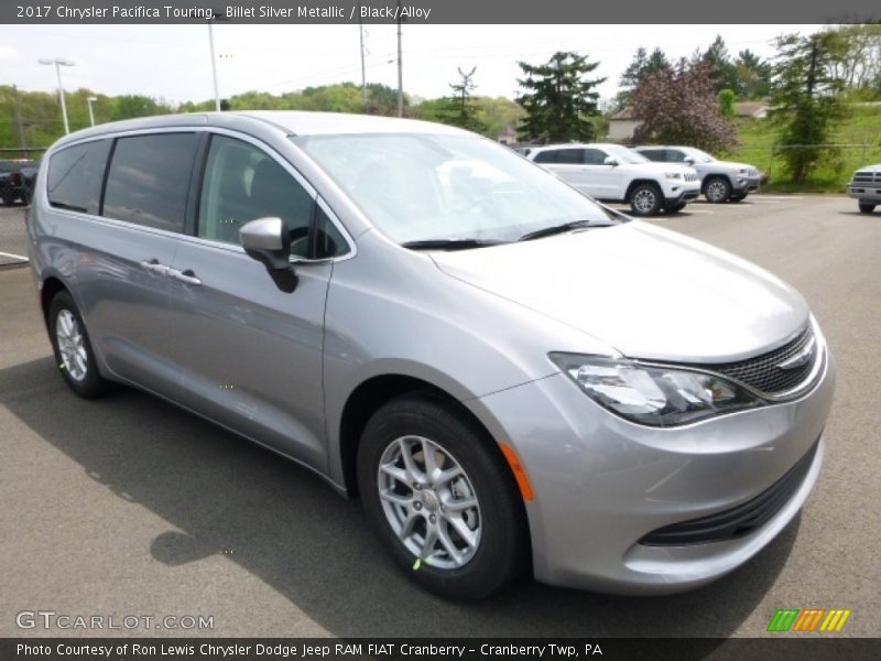 Billet Silver Metallic / Black/Alloy 2017 Chrysler Pacifica Touring