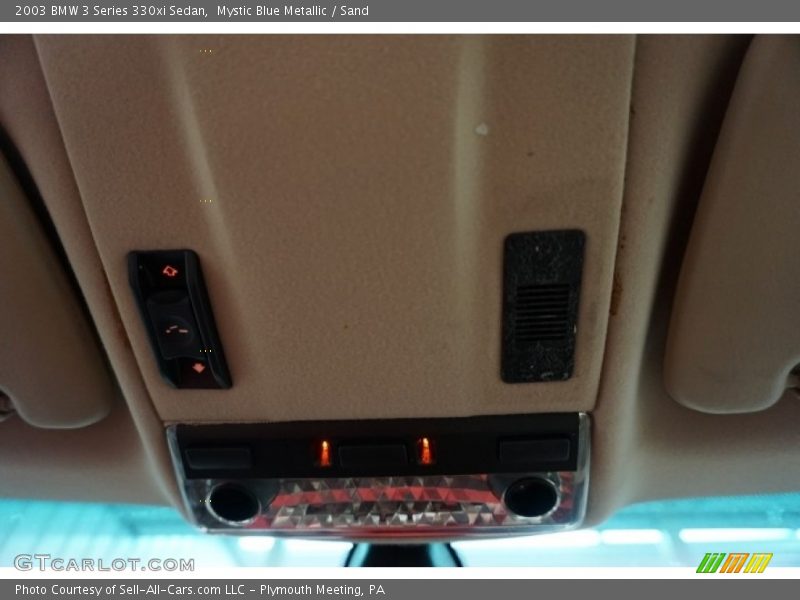 Mystic Blue Metallic / Sand 2003 BMW 3 Series 330xi Sedan