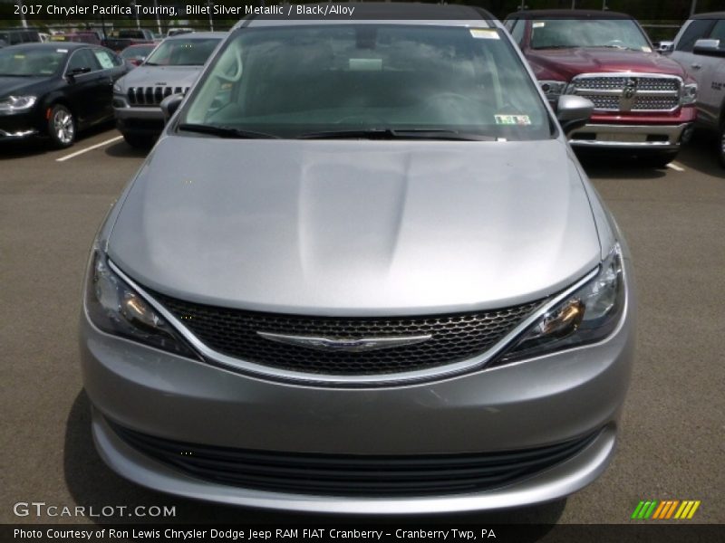 Billet Silver Metallic / Black/Alloy 2017 Chrysler Pacifica Touring